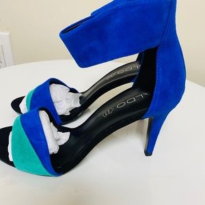 Aldo heeled sandal shoe brand new